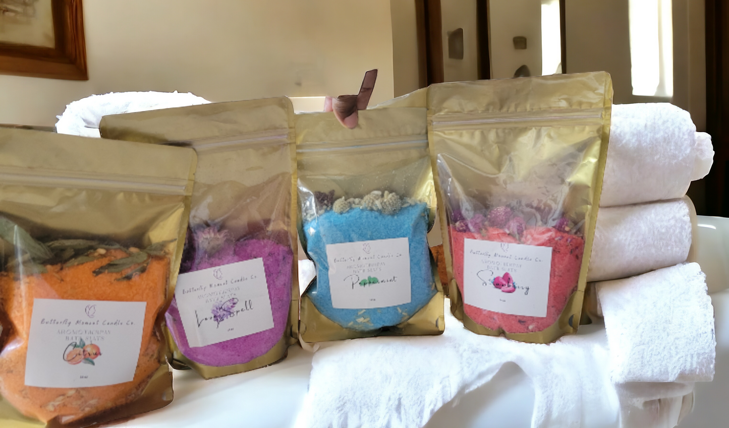 Aromatherapy Moisturize/Bubble Bath Salt 14oz