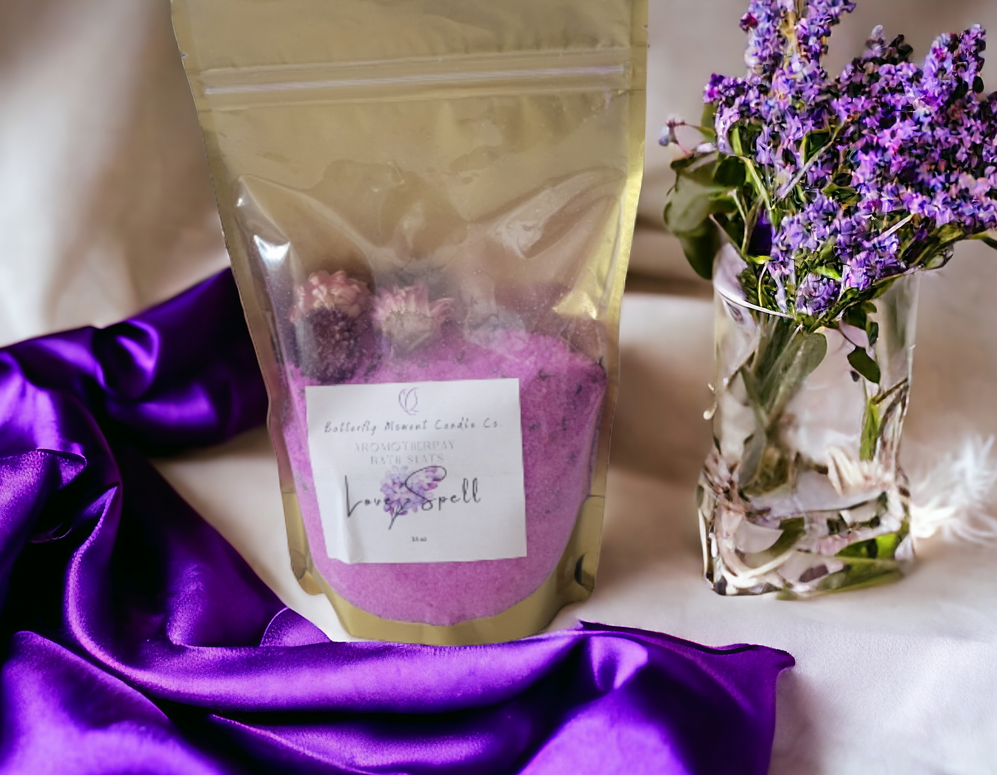 Aromatherapy Moisturize/Bubble Bath Salt 14oz